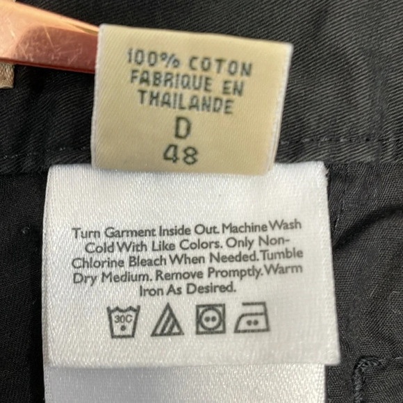 Eddie Bauer Vashon Fit Shorts Black Cotton 18 - Picture 13 of 15